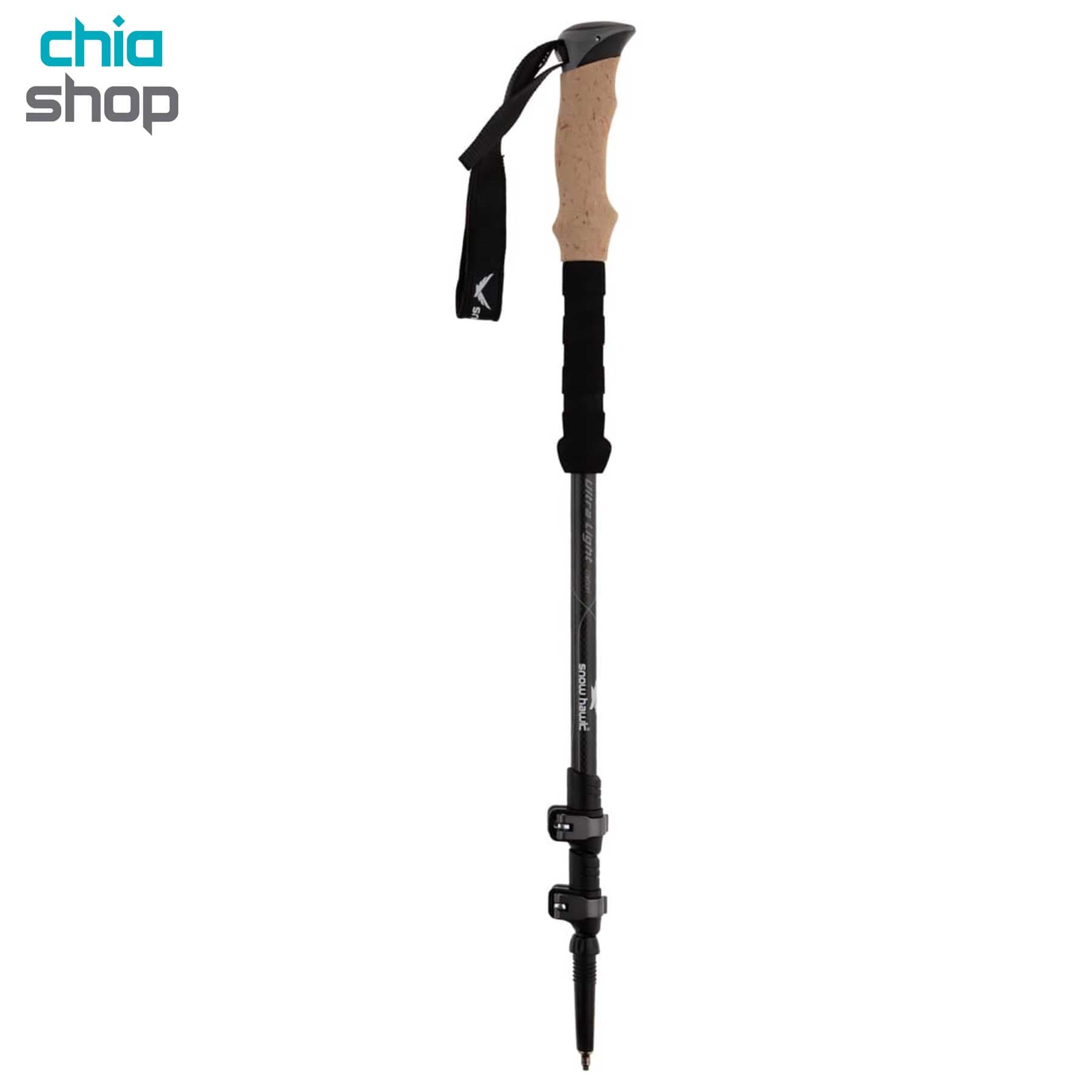 باتوم کوهنوردی کربن اسنوهاک (تکی) مدل SnowHawk 310 — تصویر ۳