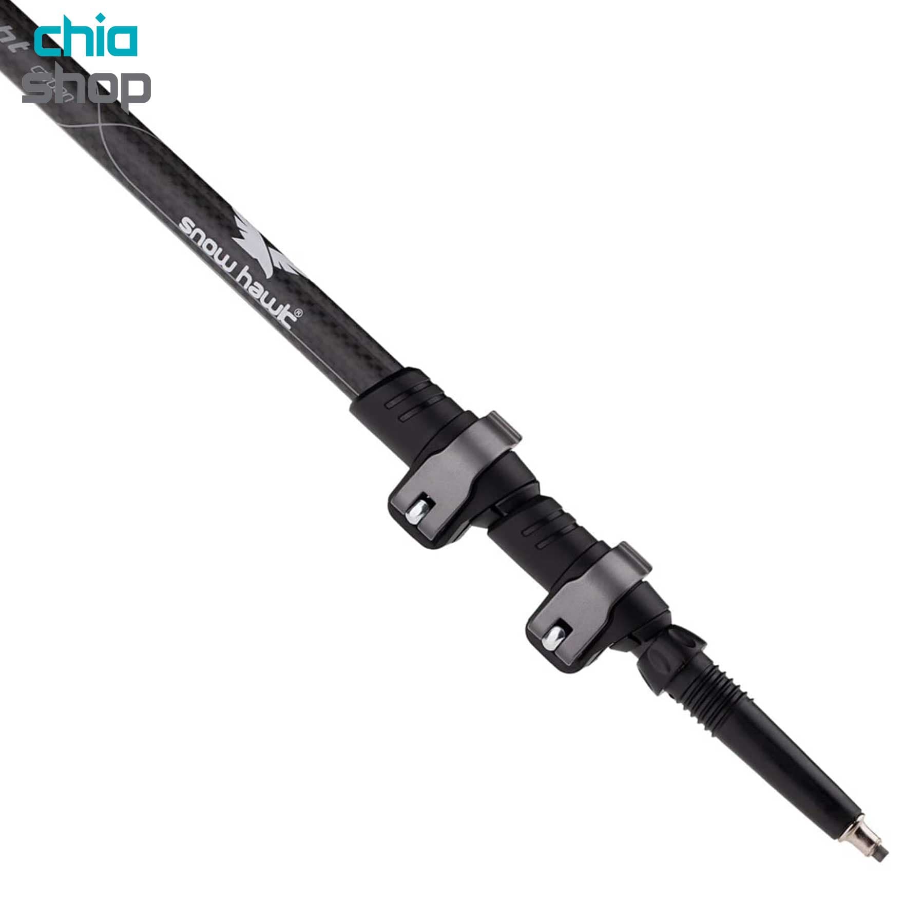باتوم کوهنوردی کربن اسنوهاک (تکی) مدل SnowHawk 310 — تصویر ۷