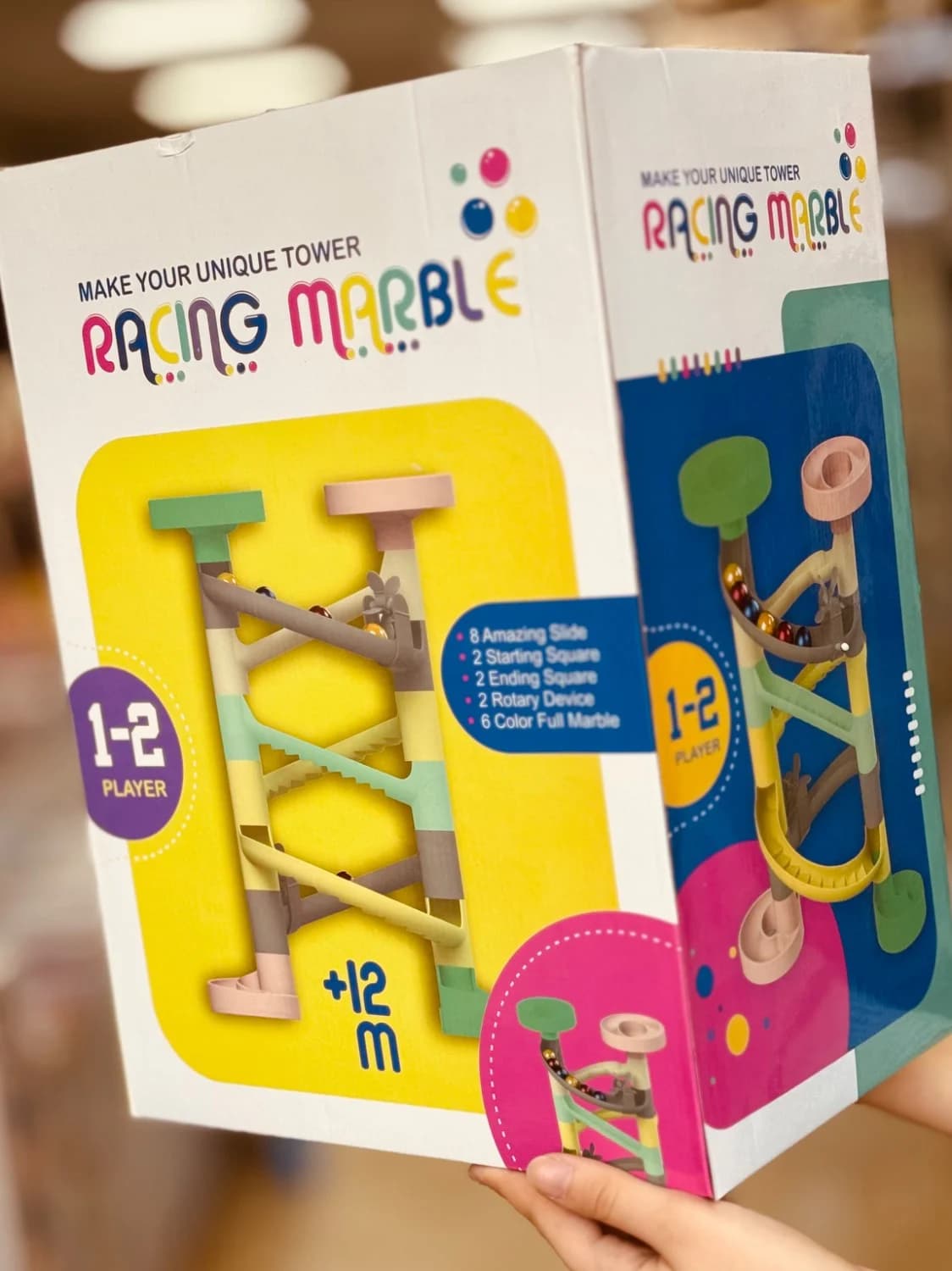بازی racing marble ریسینگ ماربل گویک تویز — تصویر ۲