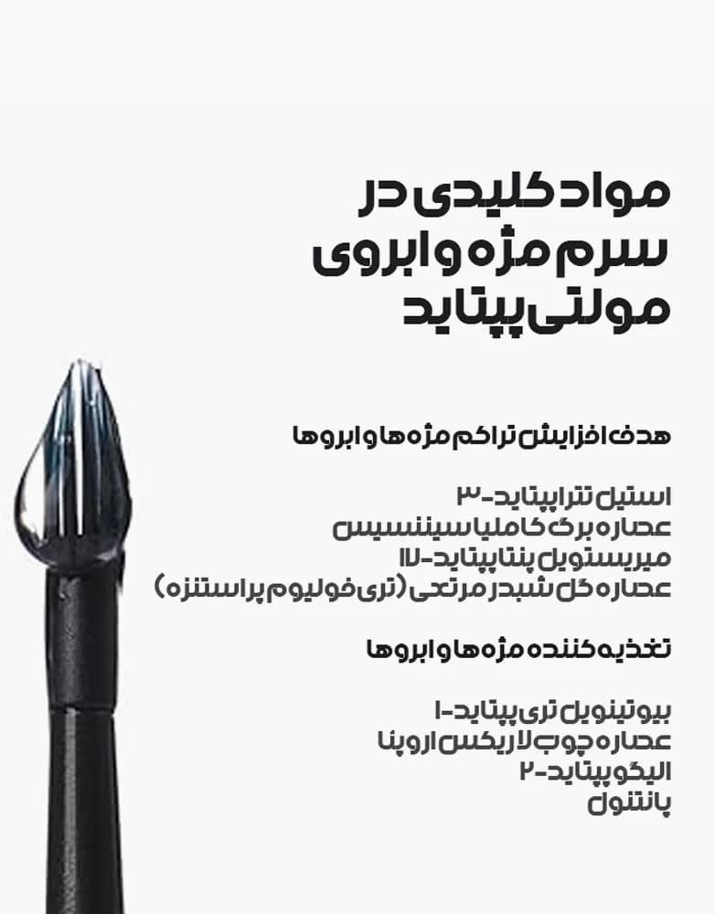 سرم تقویت کننده مژه و ابرو اوردینری Ordinary — تصویر ۲
