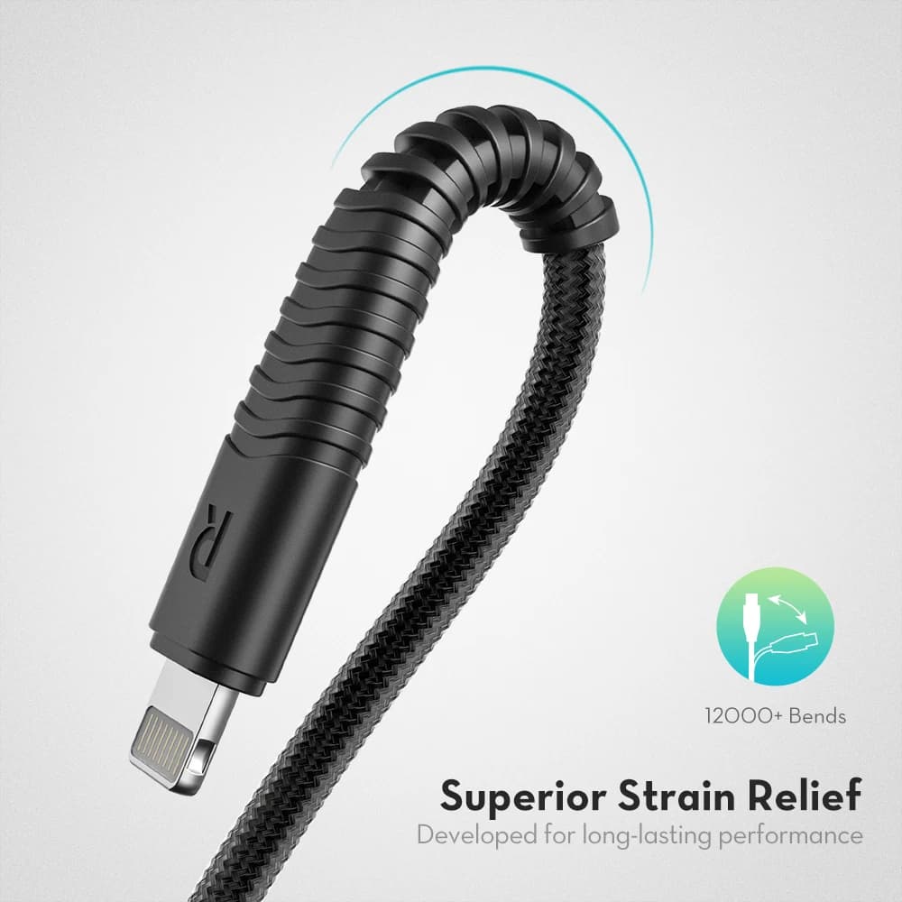 کابل روپاور Type-C به Lightning مدل RP-CB020 — تصویر ۳