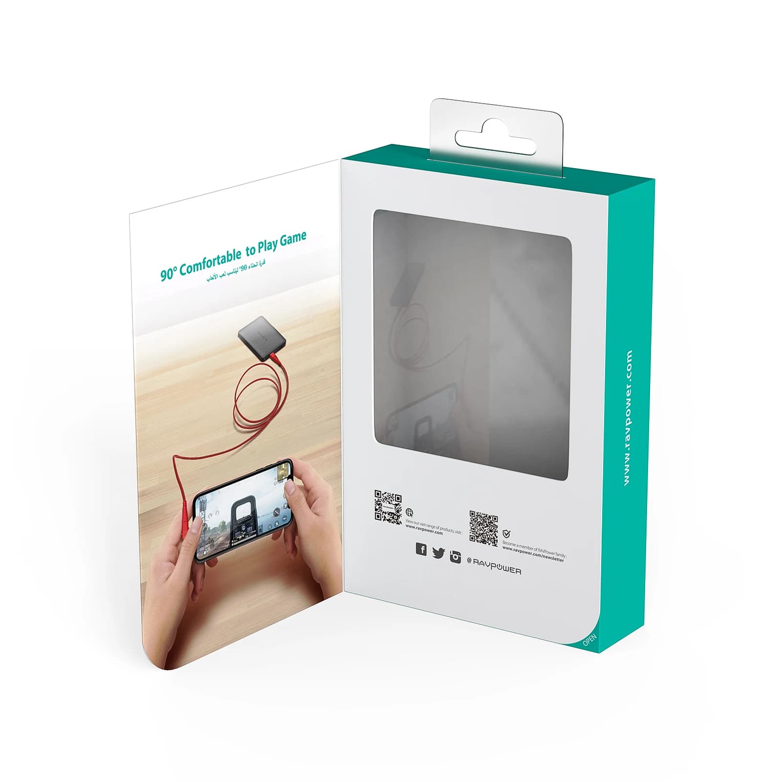 کابل روپاور Lightning مدل RP-CB013 — تصویر ۵