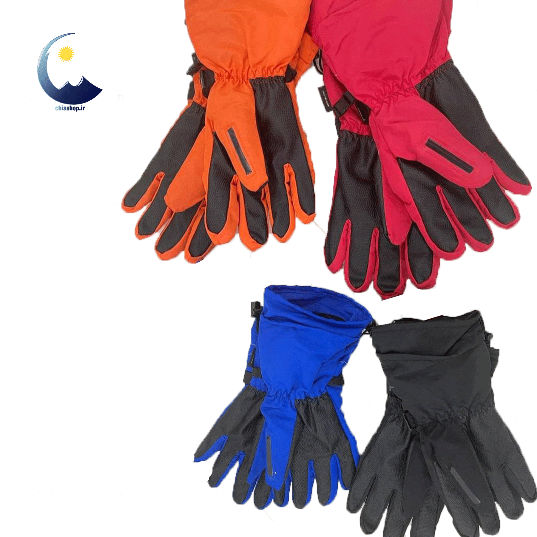 دست کش دوپوش مردانه اسنوهاک مدل SNOWHAWK SN-2202 — تصویر ۳