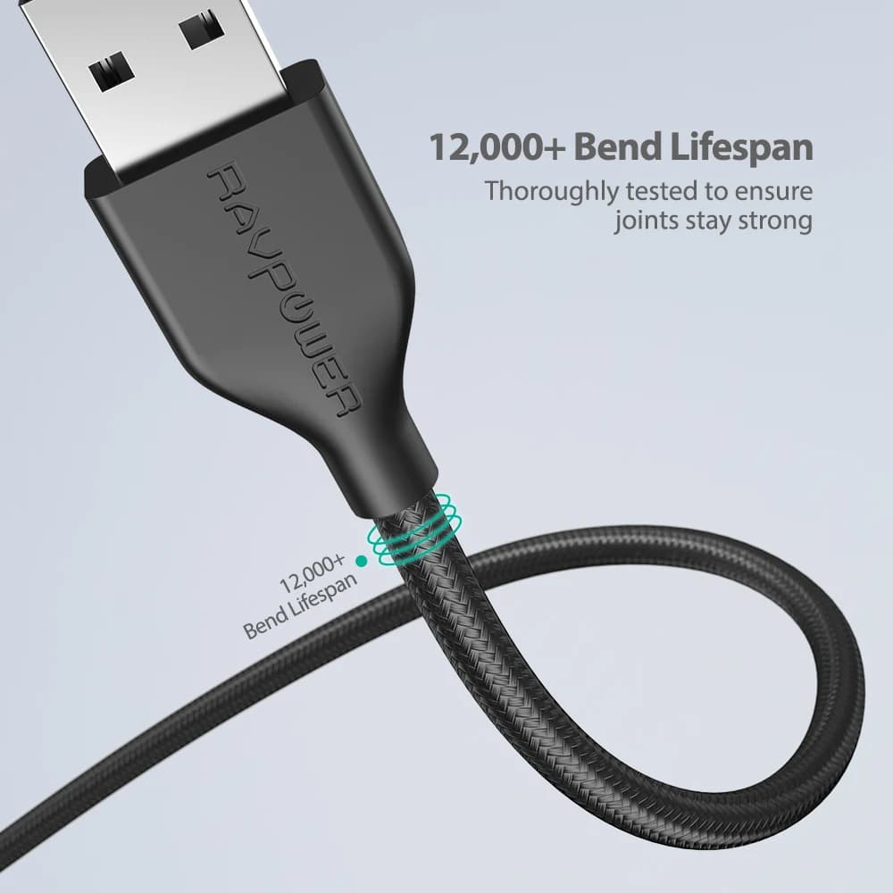 کابل روپاور USB به Lightning، micro USB و Type-C مدل RP-CB021 — تصویر ۵