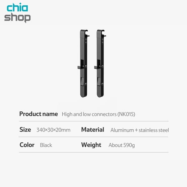 میز IGT با رویه چوبی بامبو نیچرهایک مدل NH22NK001 — تصویر ۲