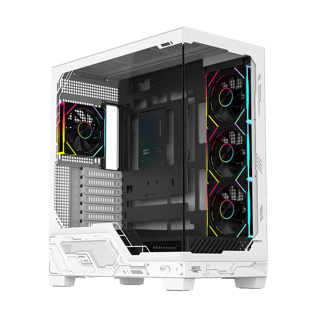 کیس کامپیوتر اوست Awest AQ-8 B&W