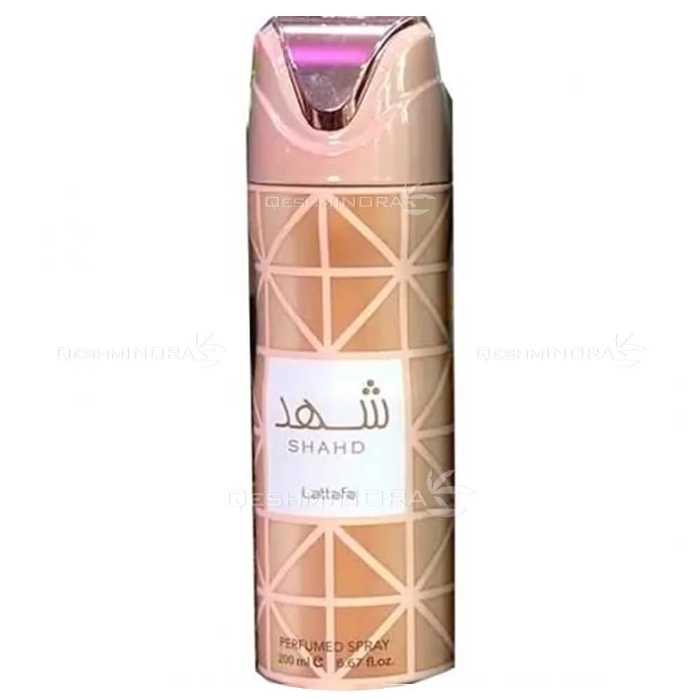 اسپری بدن شهد لطافه Shahd Body Spray Lattafa — تصویر ۲