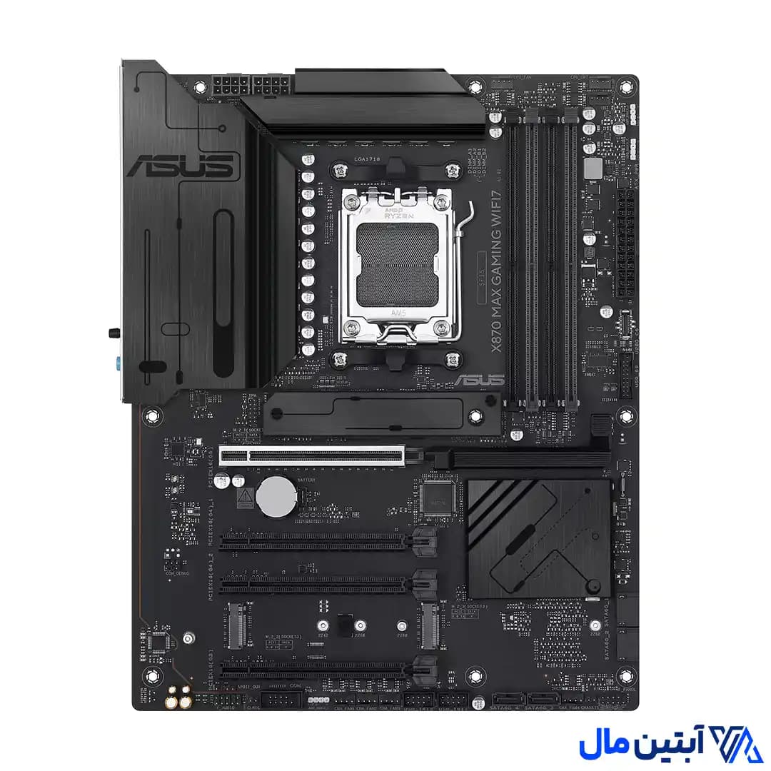 باندل مادربرد ASUS X870 Max Gaming Wifi 7 همراه با پردازنده AMD Ryzen 5 9600X Tray — تصویر ۲
