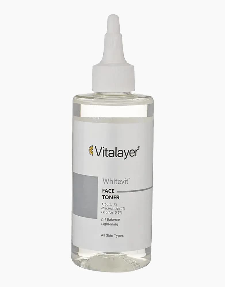 تونر پاک کننده صورت وایت ویت ویتالیر VITALAYER | حجم 200 میل — تصویر ۴