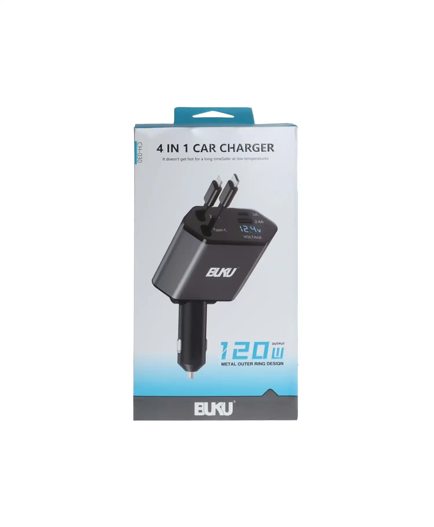 شارژر فندکی بوکو 120W مدل CH-030 — تصویر ۵