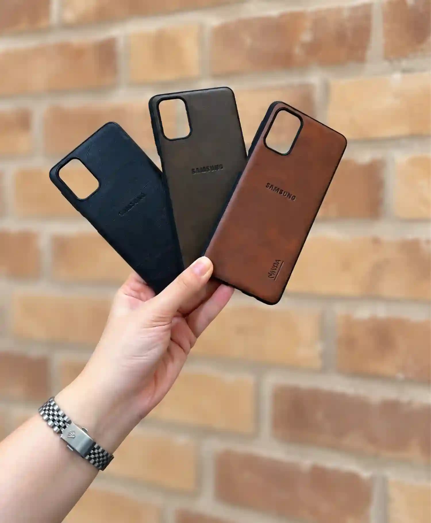 قاب چرمی گوشی موبایل Samsung M31s — تصویر ۳