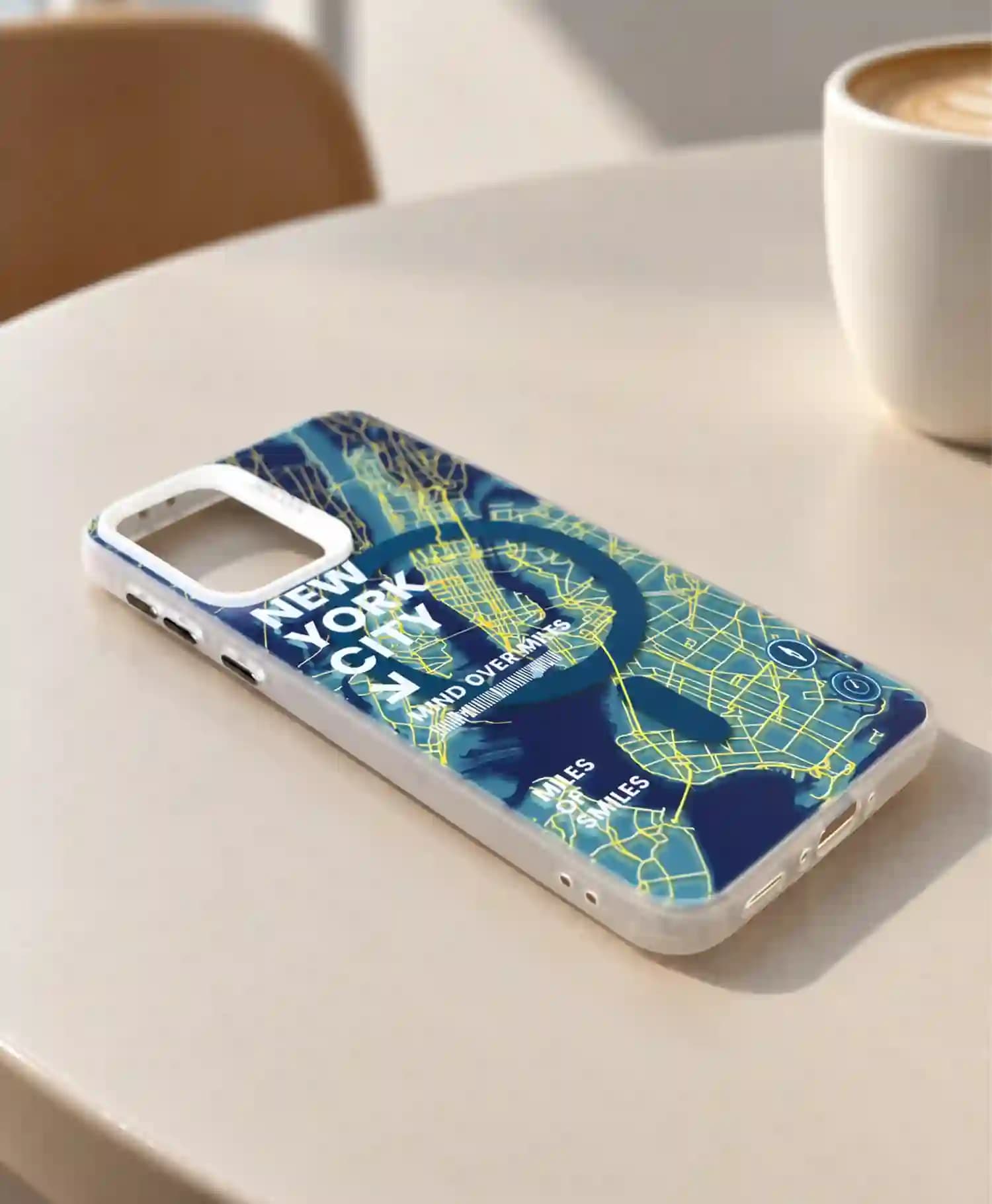 قاب فانتزی So Cool طرح نیویورک سیتی گوشی موبایل Samsung A56 — تصویر ۳