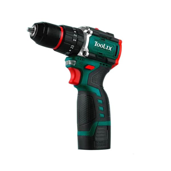 دریل شارژی چکشی ۱۶/۸ ولت تولیکس مدل TX-2418BR — تصویر ۳