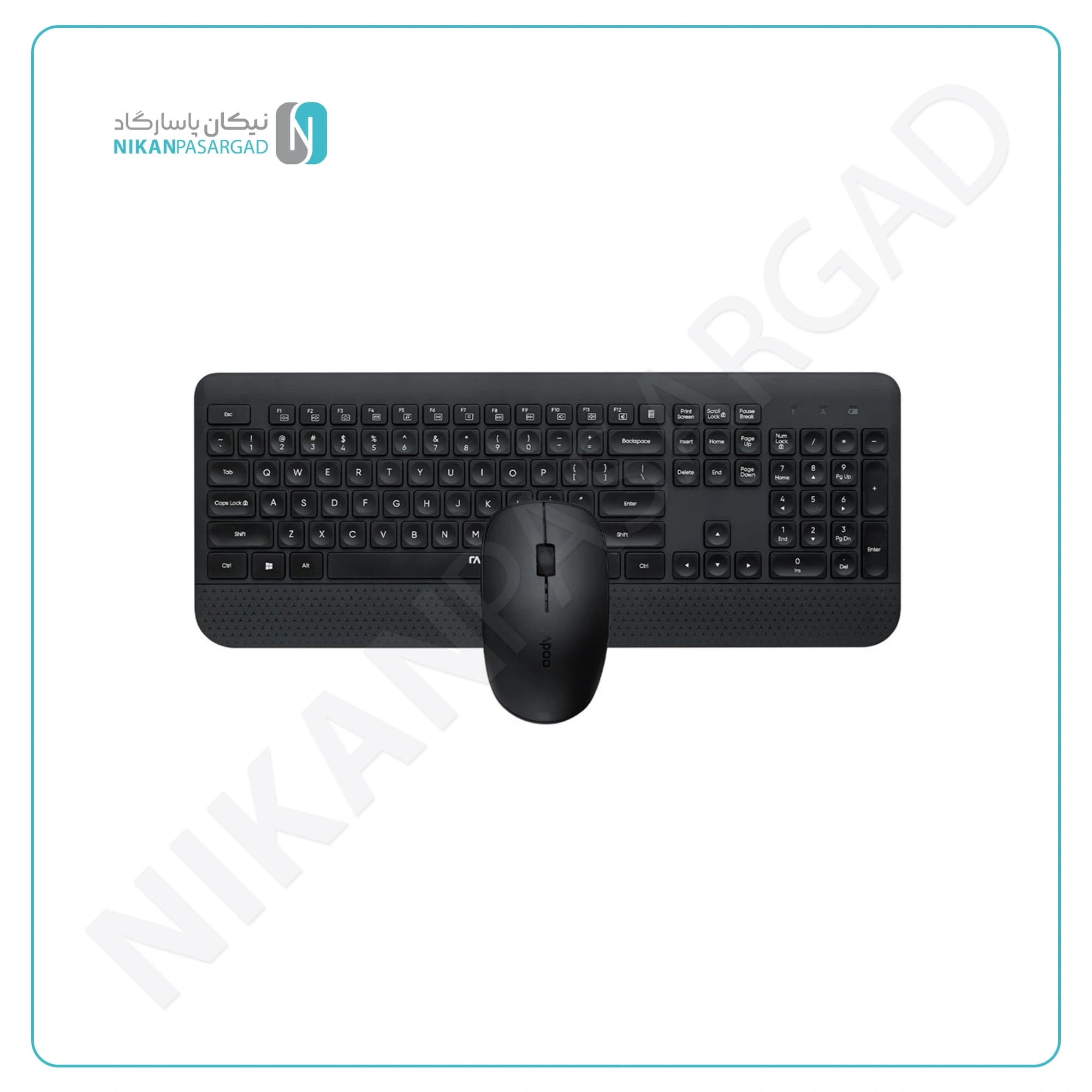 کیبورد و ماوس بی سیم رپو مدل RAPOO X3500 — تصویر ۷
