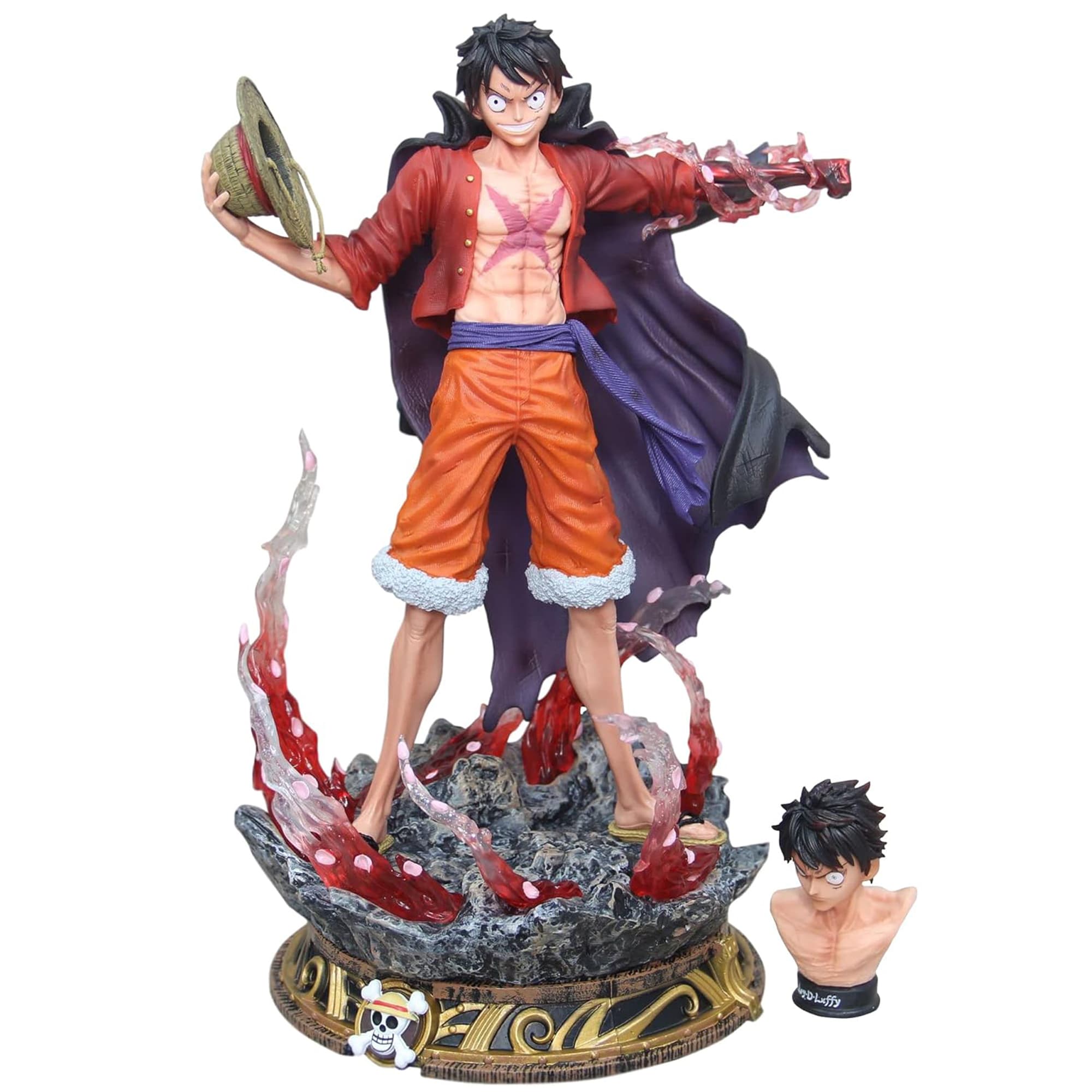 فیگور مدل مانکی دی لوفی Monkey D Luffy طرح وان پیس One Piece (ال ای دی دار)
