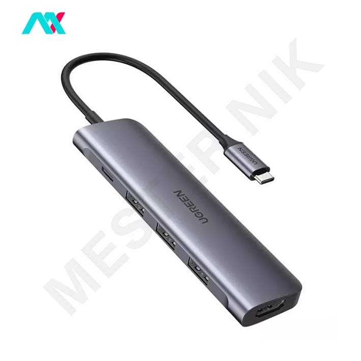 هاب 5 پورت Type-C یوگرین مدل CM136 – 50209