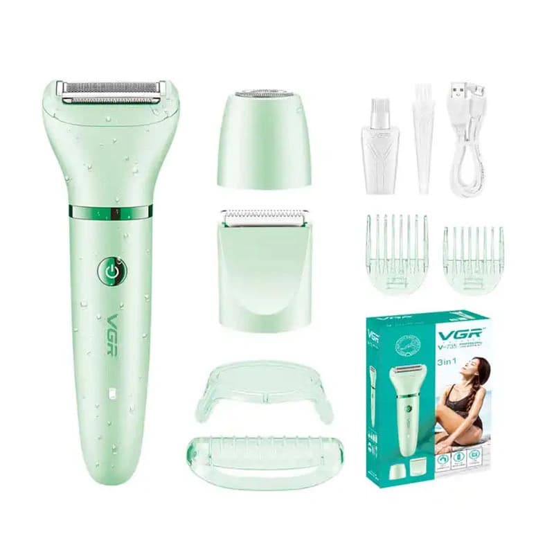 ماشین اصلاح سه کاره وی جی آر مدل V-735 — تصویر ۵