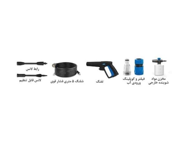 کارواش خانگی نووا 100 بار دینامی مدل NTW-4110 — تصویر ۵