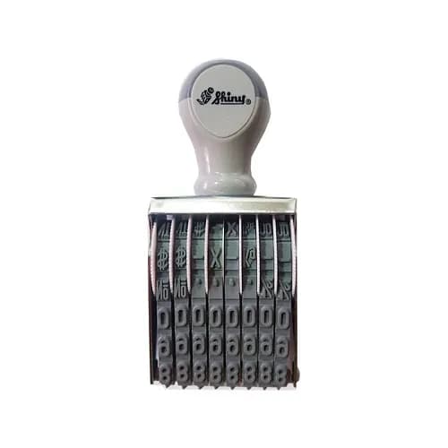 مهر شماره زن لاتین شاینی مدل N-38 — تصویر ۴