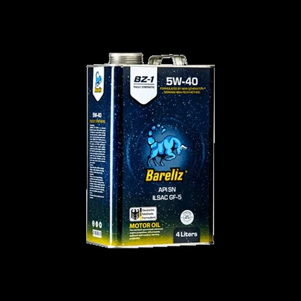 روغن موتور بارلیز مدل SN 5W40 – BZ1 حجم 4 لیتر