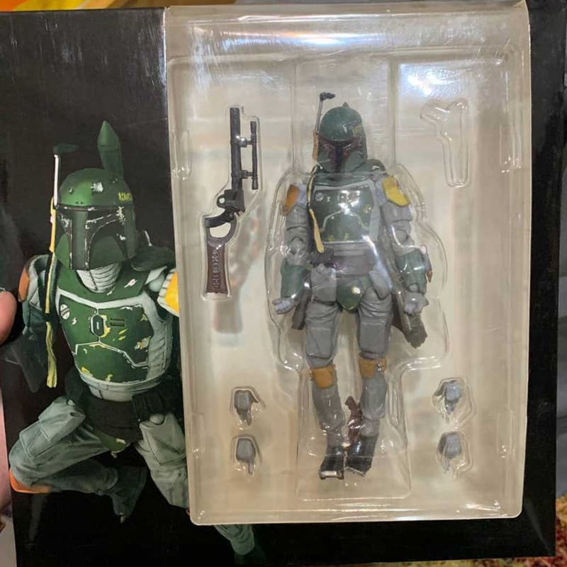 اکشن فیگور مدل مندلورین بوبا فت طرح Mandalorian Boba Fett Star Wars کد MT-1109 — تصویر ۵