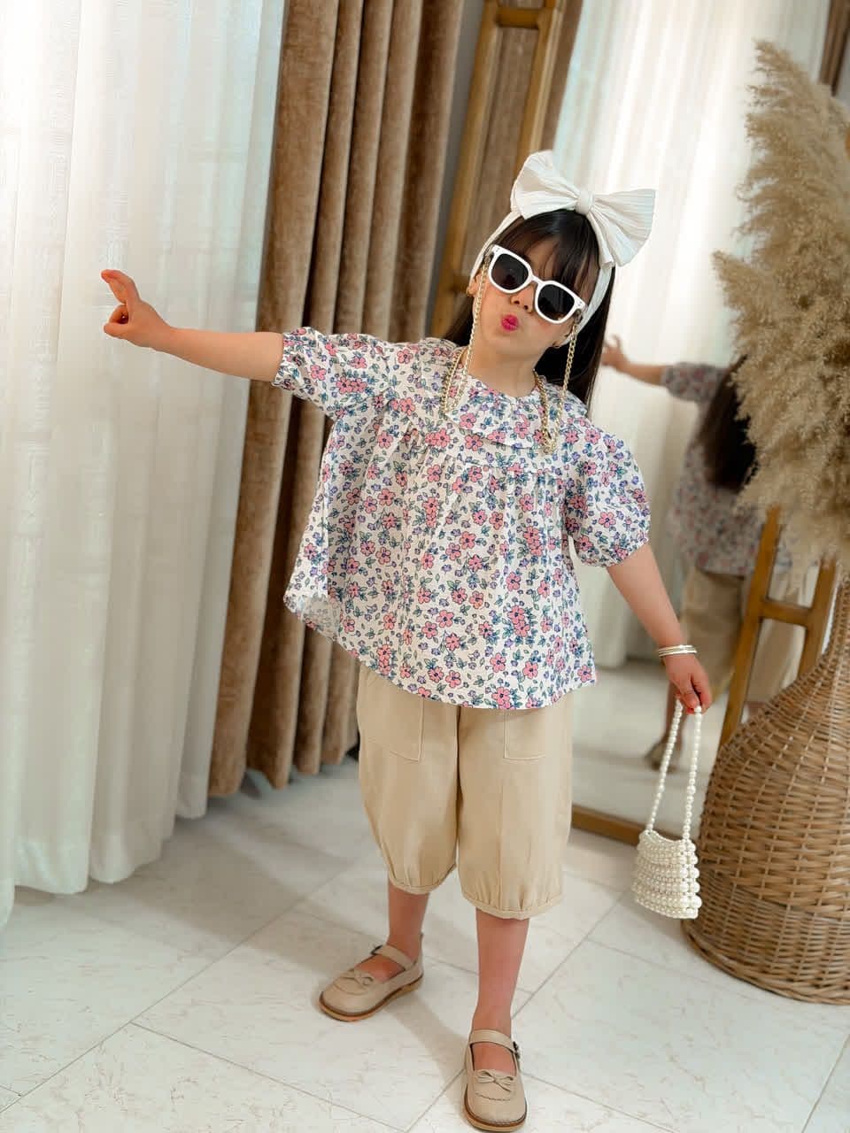شوميز شلوارک بهار 🌸