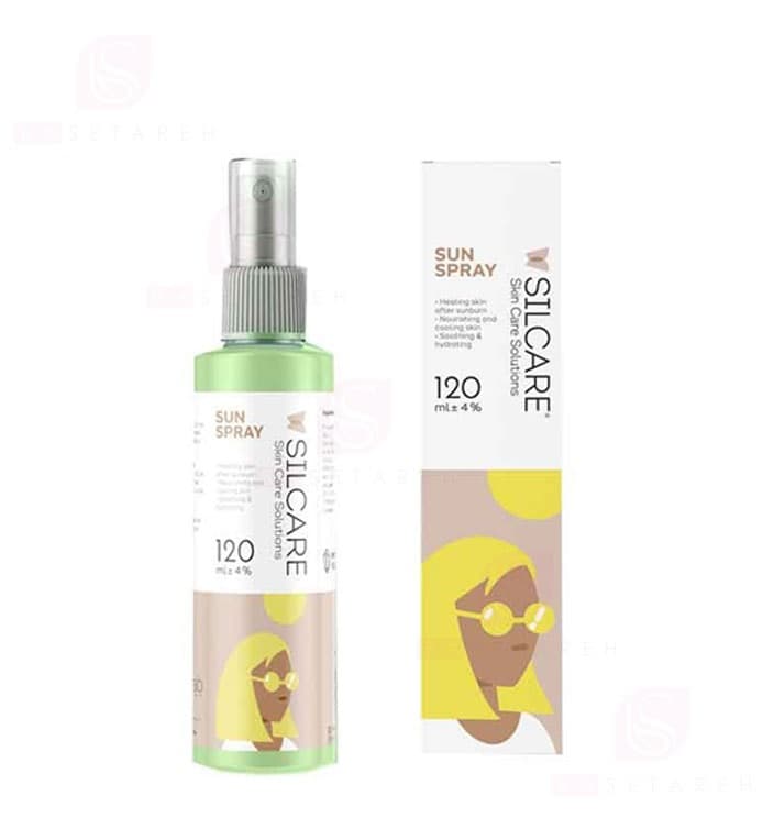 اسپری بعد از آفتاب (افترسان ) سیلکر حجم 120mL