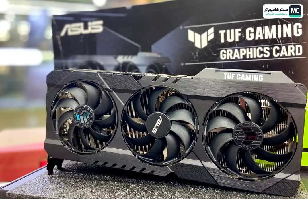 کارت گرافیک ایسوس TUF RTX3080 O10G GAMING (درحدنو) — تصویر ۲