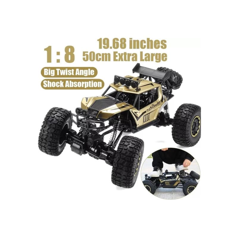 ماشین بازی کنترلی مدل صخره نورد فلزی off road diecast — تصویر ۴