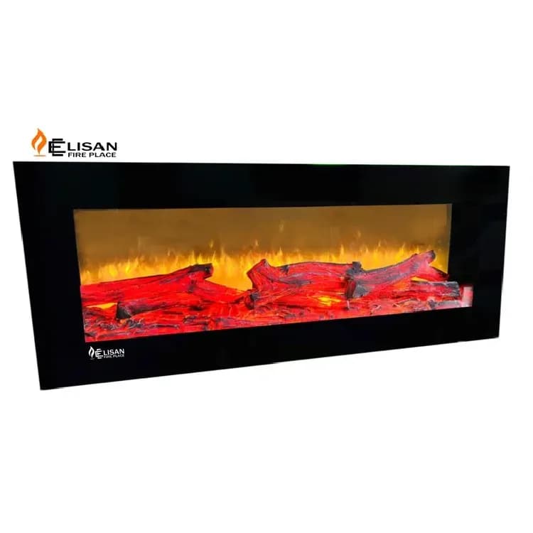 شومینه برقی الیسان سایز 50*120 باهیزم4 بعدی — تصویر ۲
