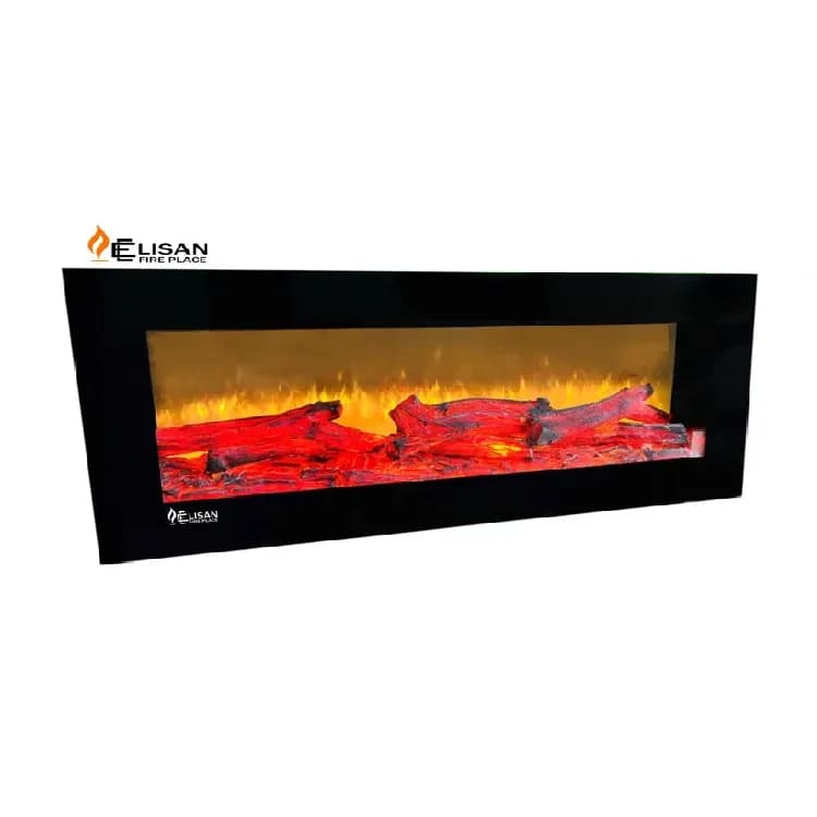 شومینه برقی الیسان سایز 50*120 باهیزم4 بعدی — تصویر ۳