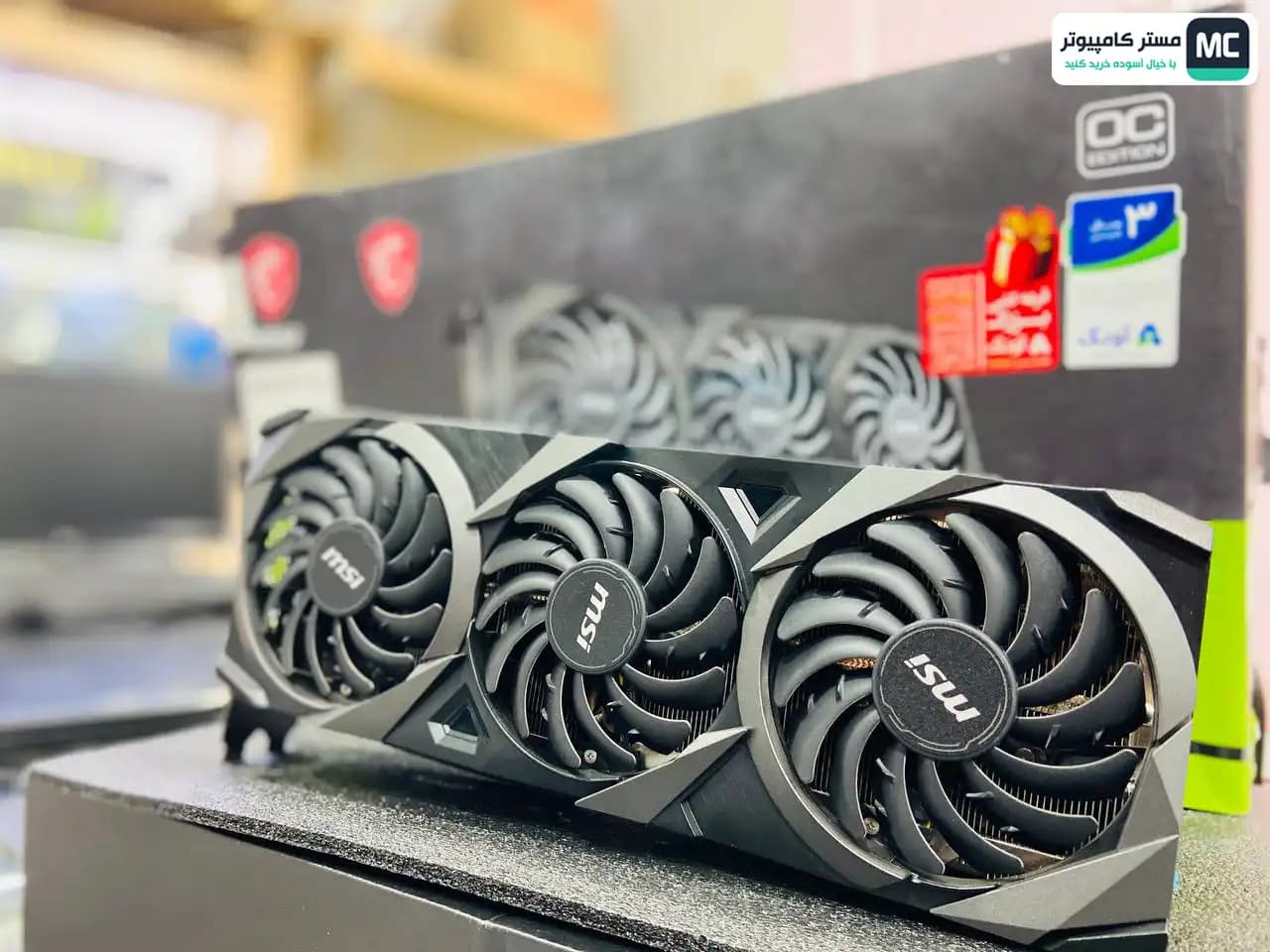 کارت گرافیک ام اس آی RTX 3080 Ti VENTUS 3X 12G OC (دسته دوم) — تصویر ۲