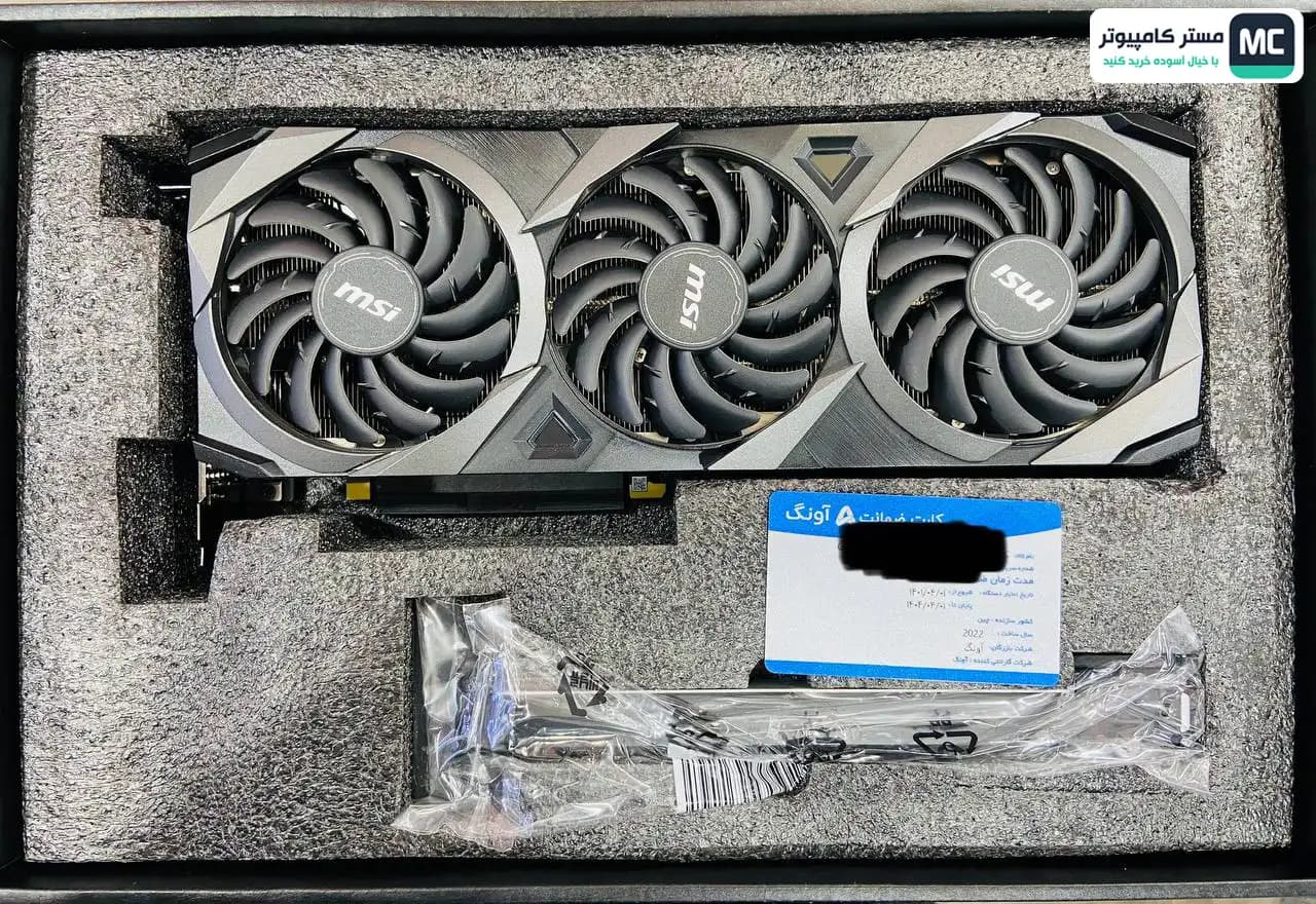 کارت گرافیک ام اس آی RTX 3080 Ti VENTUS 3X 12G OC (دسته دوم) — تصویر ۳