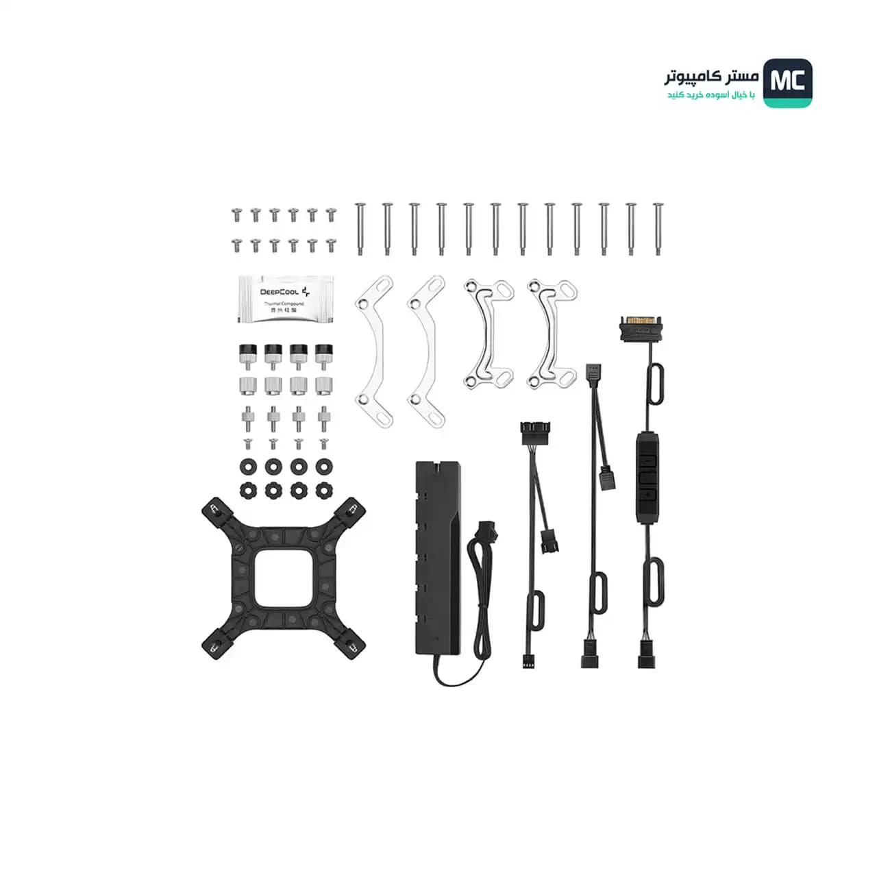 خنک کننده پردازنده دیپ کول مدل GAMMAXX L360 ARGB White — تصویر ۸