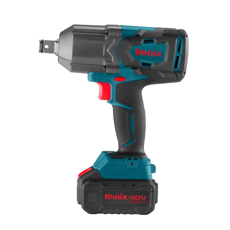 بکس شارژی رونیکس 3/4 اینچ براشلس 40 ولت مدل 40-8917 V — تصویر ۱۰