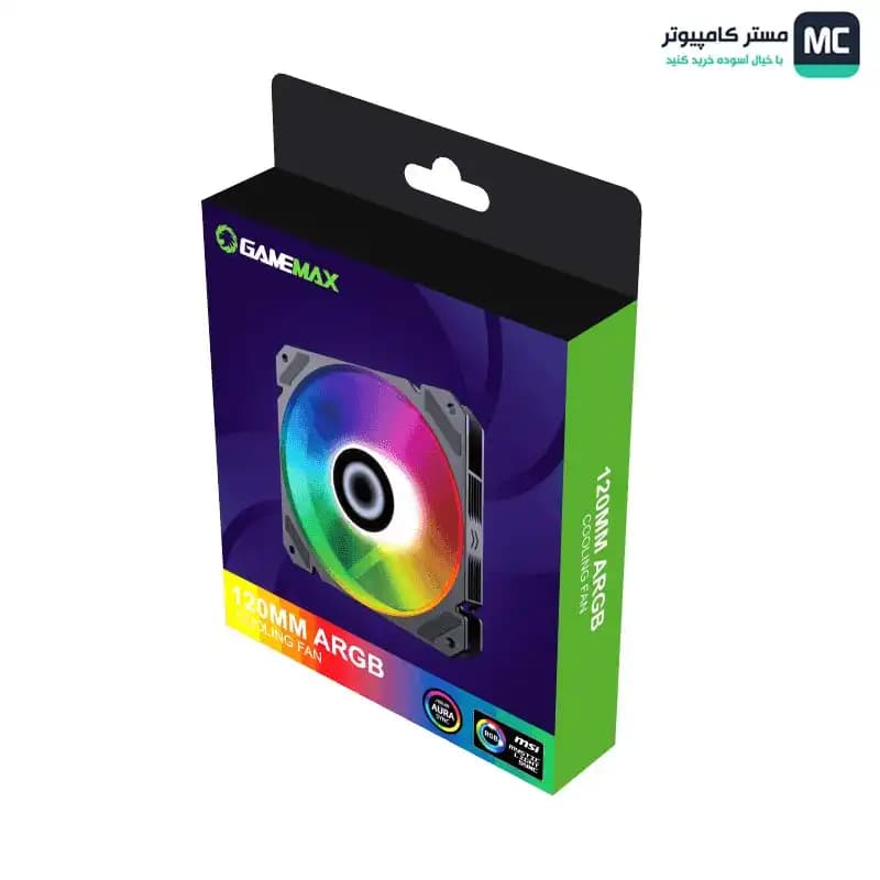 فن کیس گیم مکس FN-12Rainbow-C9 — تصویر ۷