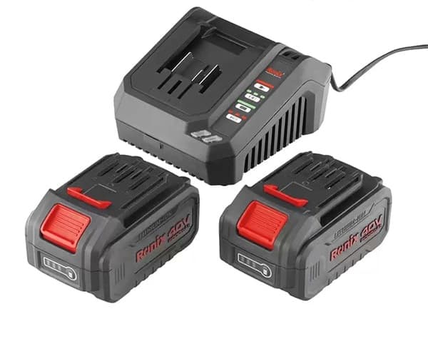 بکس شارژی رونیکس 3/4 اینچ براشلس 40 ولت مدل 40-8927 V — تصویر ۸
