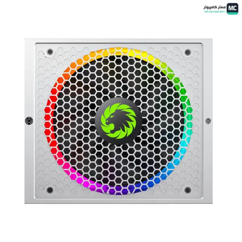 پاور 850 وات گیم‌مکس RGB-850 White Gold Full Modular — تصویر ۷