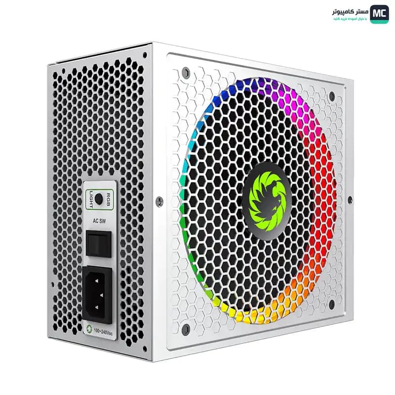 پاور 850 وات گیم‌مکس RGB-850 White Gold Full Modular — تصویر ۶