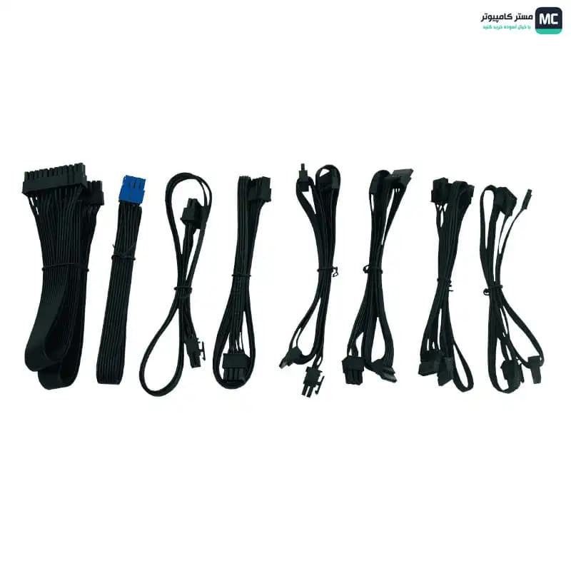 پاور 850 وات گیممکس RGB-850 Black Gold Full Modular — تصویر ۷