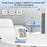 سنسور دما و رطوبت هوشمند با نمایشگر MOES مدل WSS-TH — تصویر ۴