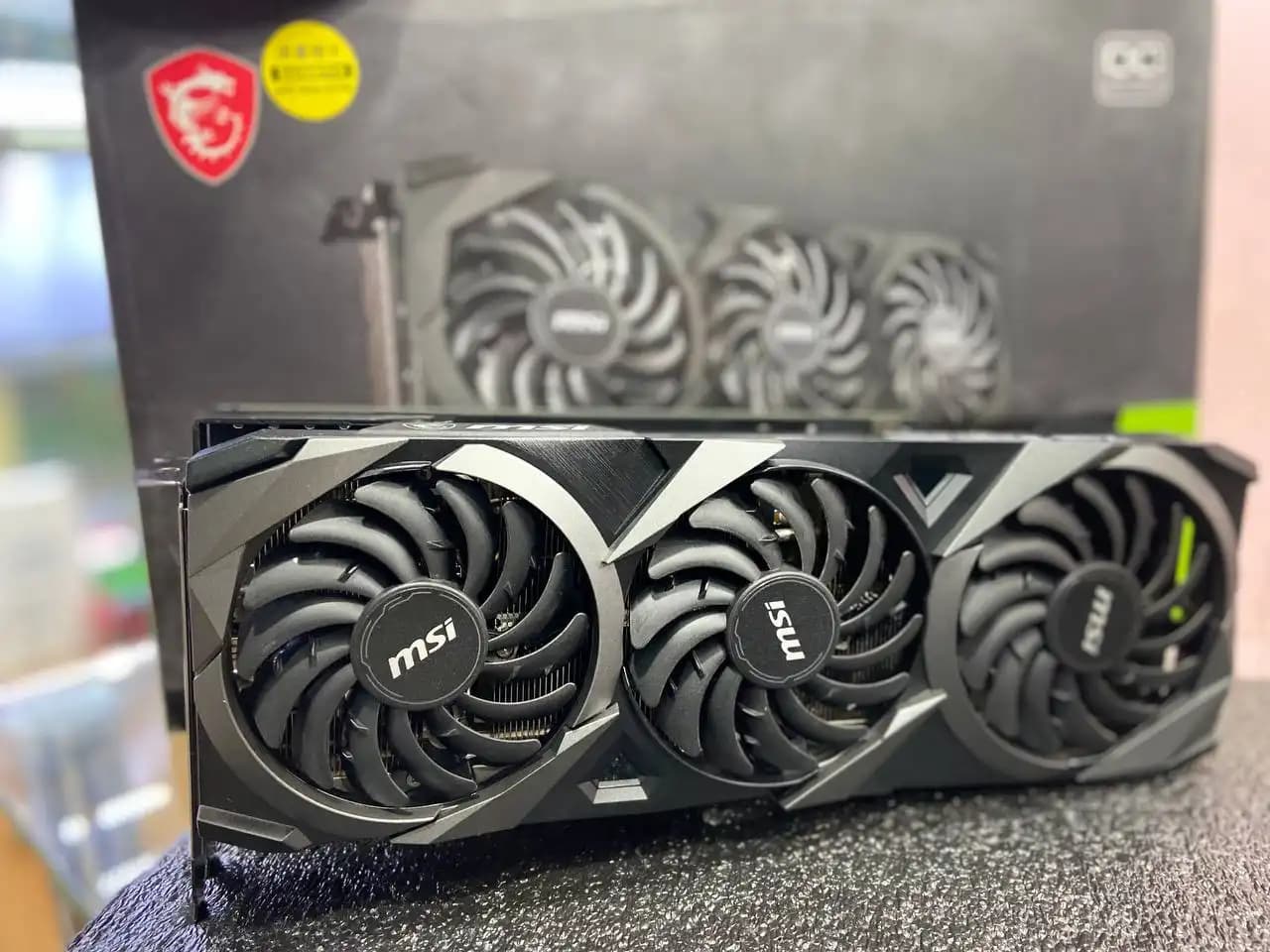 کارت گرافیک ام اس آی RTX 3080 VENTUS 3X PLUS 10G OC LHR (درحدنو) — تصویر ۳
