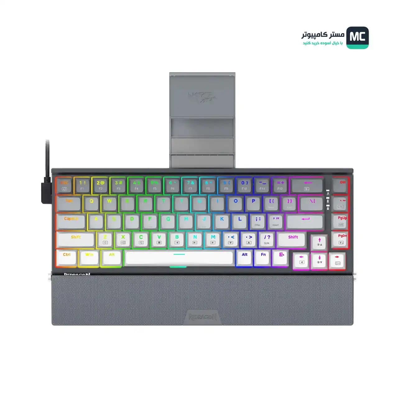 کیبورد بی سیم مکانیکال گیمینگ ردراگون SHACO K641 GW PRO