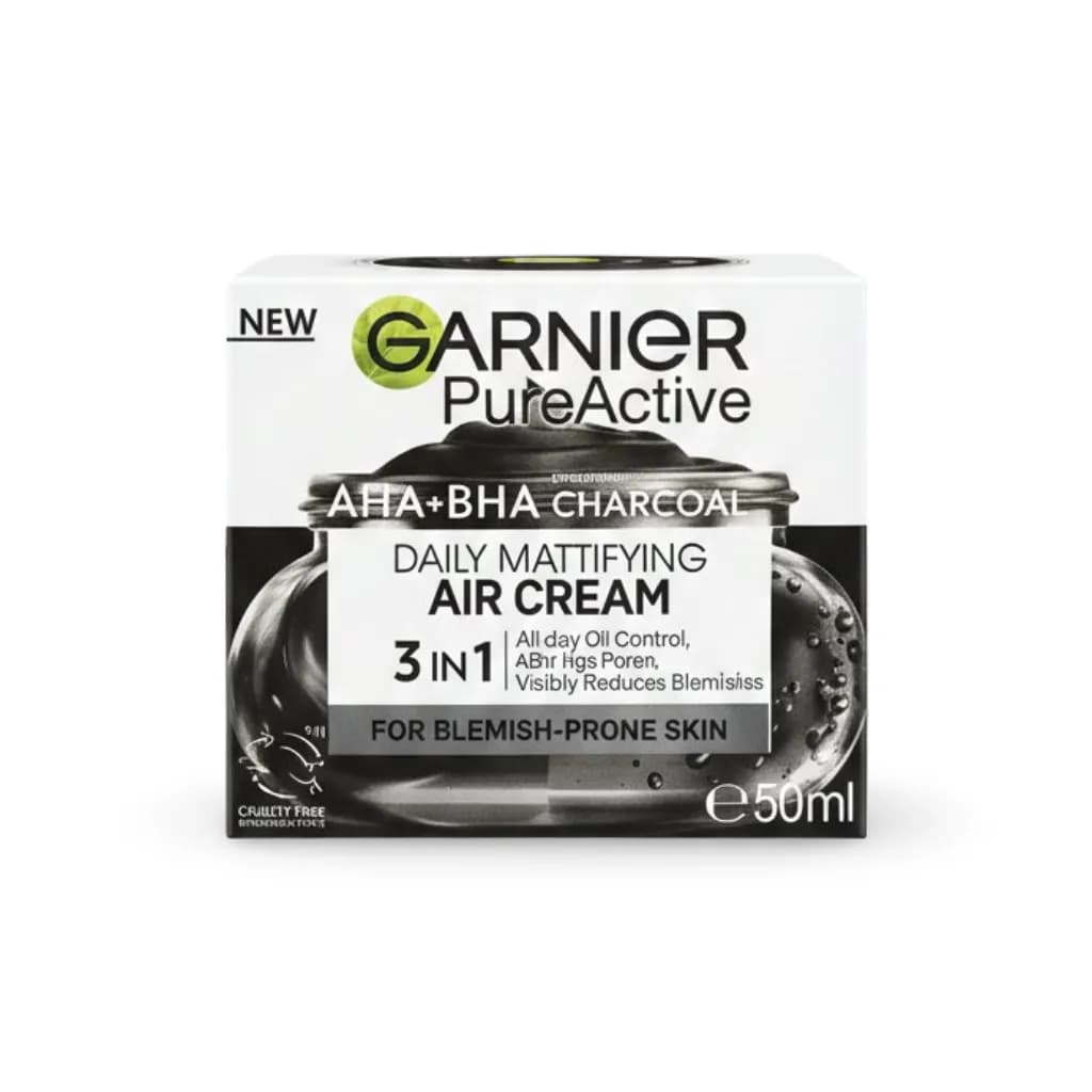 ژل کرم آبرسان ذغال گارنیر 50 میل