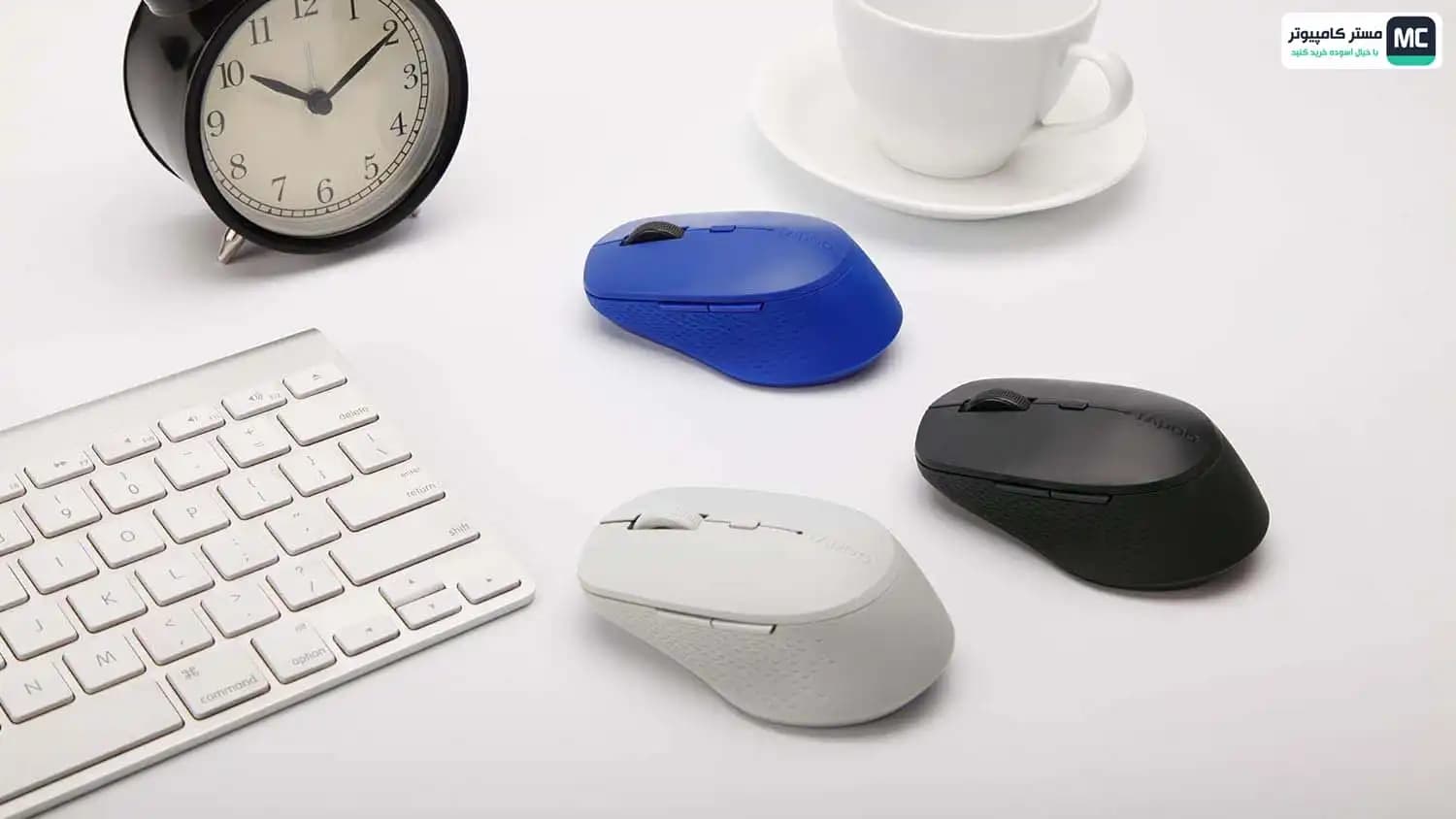 موس بی سیم رپو M300 Silent Wireless/Bluetooth — تصویر ۷