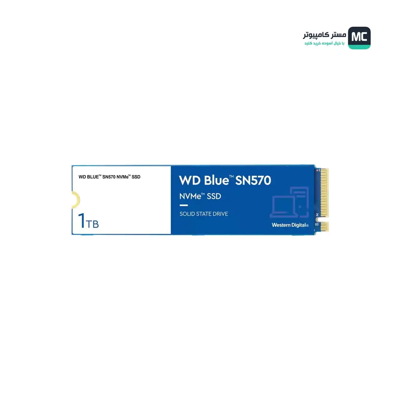 اس اس دی وسترن دیجیتال Blue SN570 1TB M.2 2280 NVMe