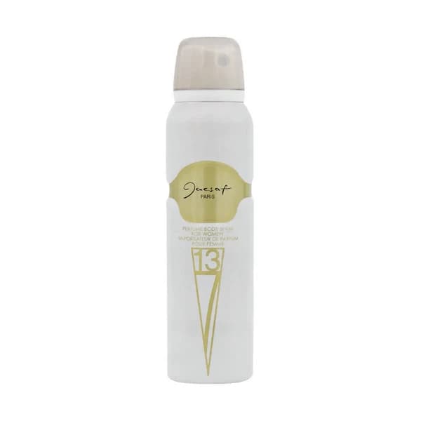 اسپری خوشبو کننده بدن زنانه مدل F713 ژک ساف 150 میلی لیتر Jacsaf Paris