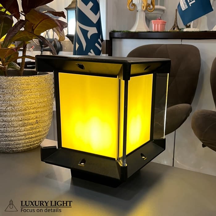 چراغ محوطه مدرن تارا 30 سانتی متر سردری — تصویر ۳