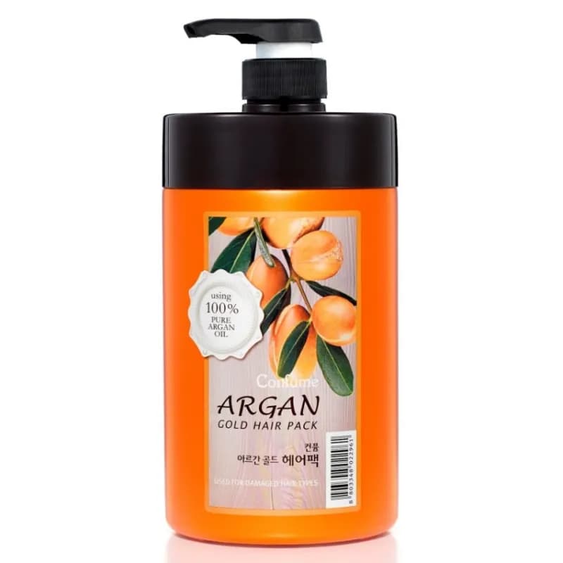 ماسک مو آرگان کانفیوم Confume مدل Argan Gold Hair حجم 1000 میل — تصویر ۲