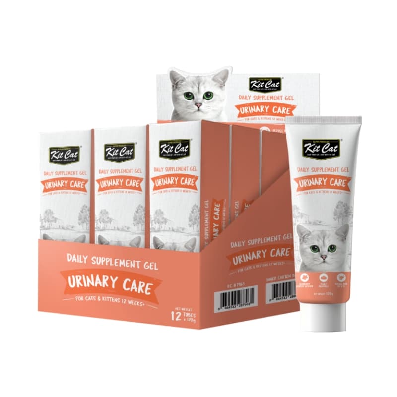 خمیر یورینری گربه کیت کت (Kit Cat) مکمل سلامت مجاری ادرار – وزن ۱۲۰ گرم — تصویر ۲